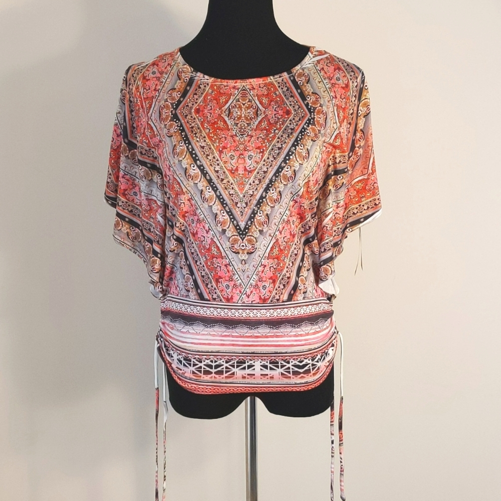 Style & Co, Embellished Top, PS, NWT